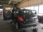 Peugeot 207(WA/WC, 04/06-) Heckklappe leichte Korrosion Schwarz 5 Türer