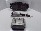 VW Polo AW Bj.2019 Motorsteuergerät mit Armatur und Zündschloss 0261S17849 04C907309BB