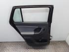 Skoda Fabia 2 5J Kombi Bj.2009 Tür hinten Links 9910 schwarz-metallic bis 02.10