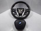 BMW 5-ER G30 Bj.2018 Lenkrad 3 Speichen Schaltwippen MFA Tempomat 97078411