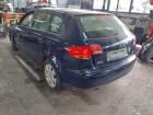 Audi A3 8P Sportback Bj.2005 Stoßfänger Vorne Sportback Blau Lackiert