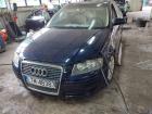 Audi A3 8P Sportback Bj.2005 Stoßfänger Vorne Sportback Blau Lackiert