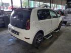 VW UP (AA/122) Stossfänger Hinten 5Türig Weiss Lackiert Kratzer