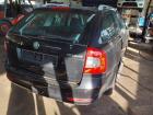 Skoda Octavia II 1Z Bj.2010 Tür vorne Rechts schwarzmetallic 9910 Black Magic