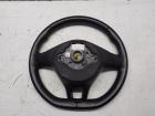 VW Golf 7 VII AU Bj.2013 Lederlenkrad 3 Speichen Multifunktion